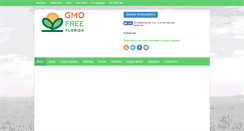 Desktop Screenshot of gmofreeflorida.org